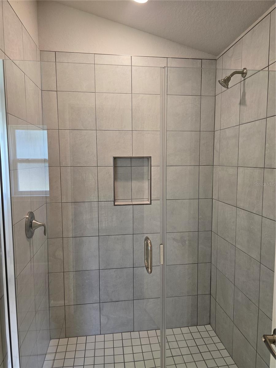 Master Bath tile shower