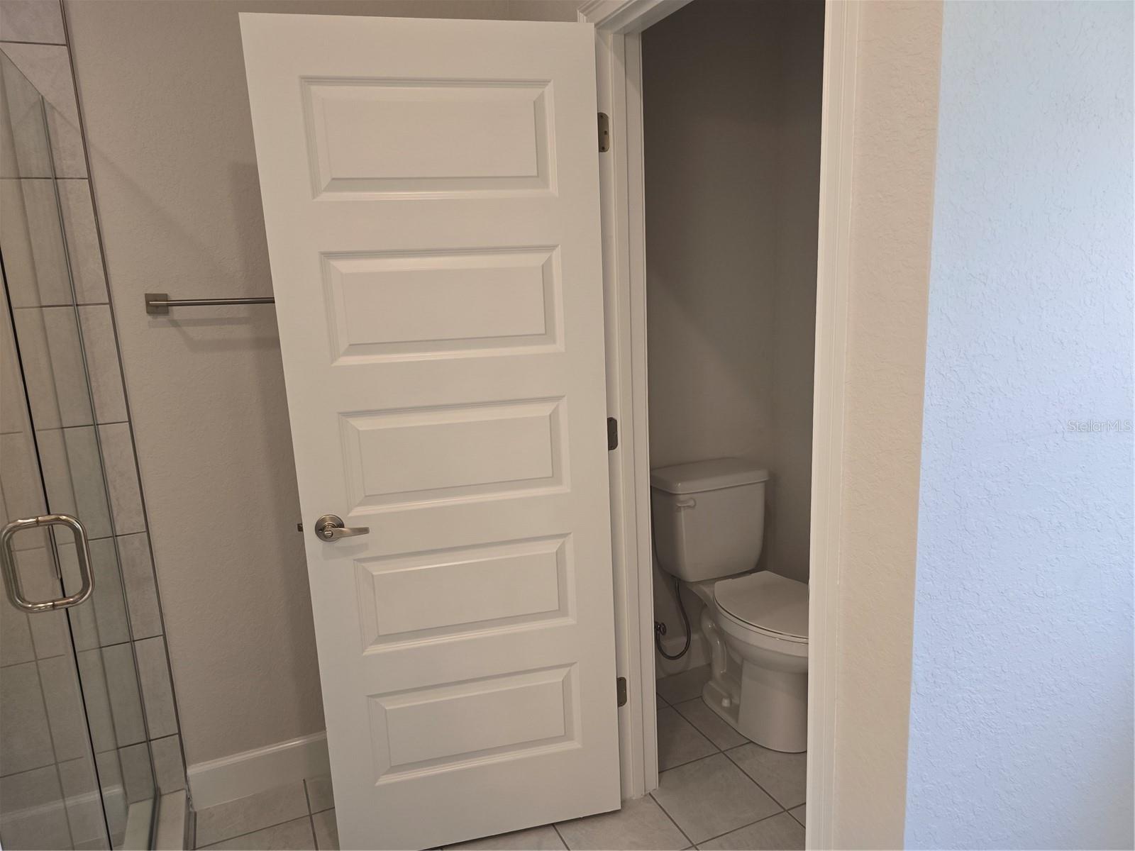 Master Bath toilet closet