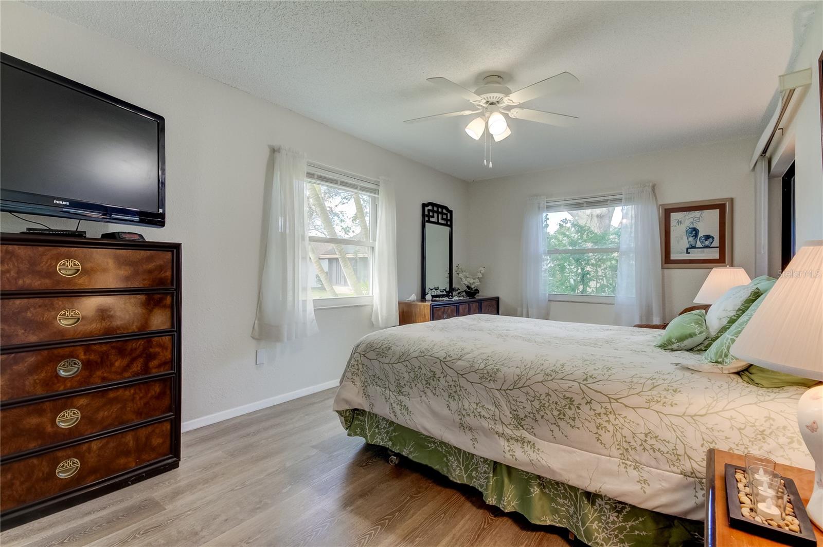 Guest Bedroom Number One With Sliding Door To Lanai