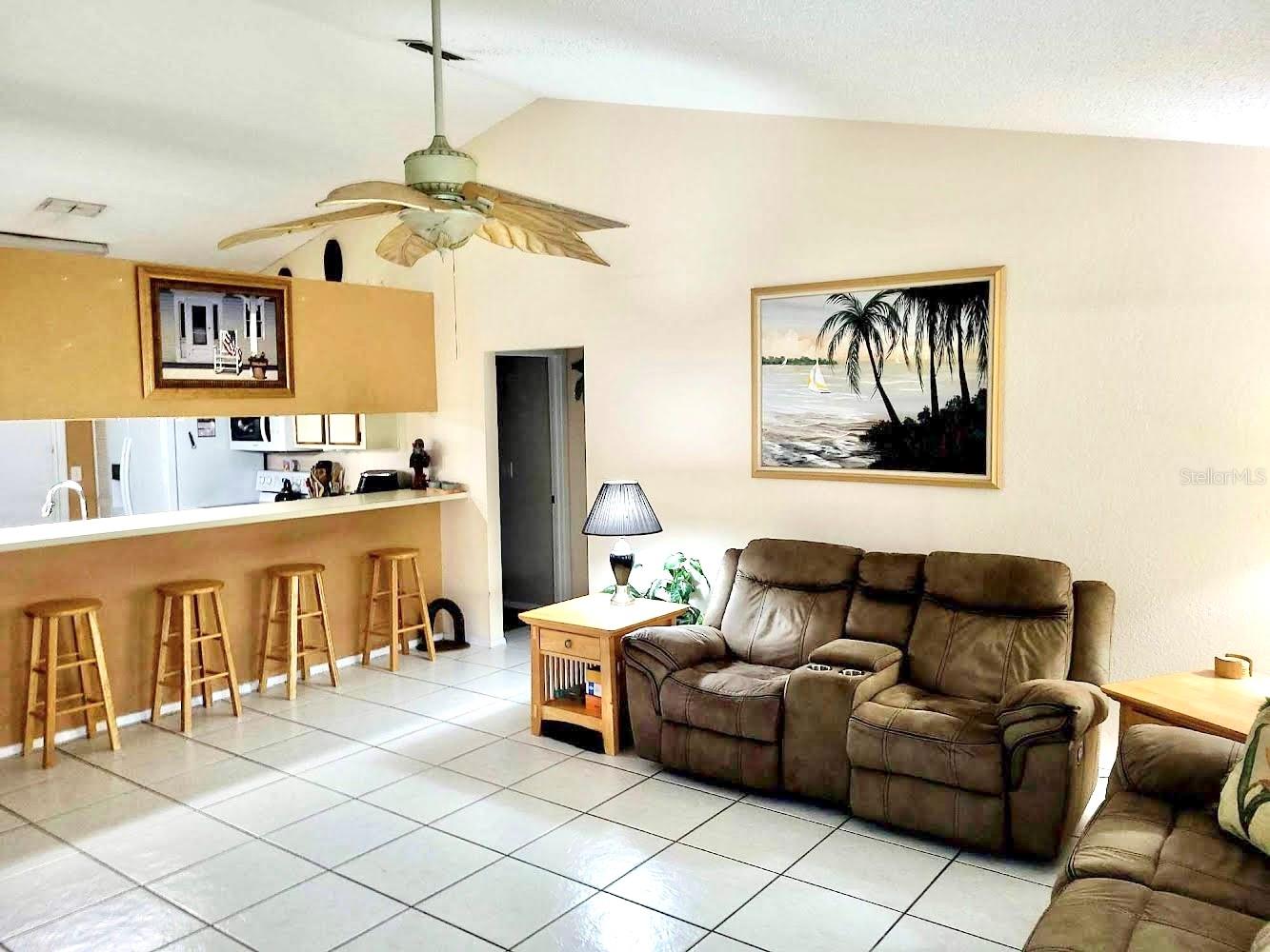 Living Room and Kitchen