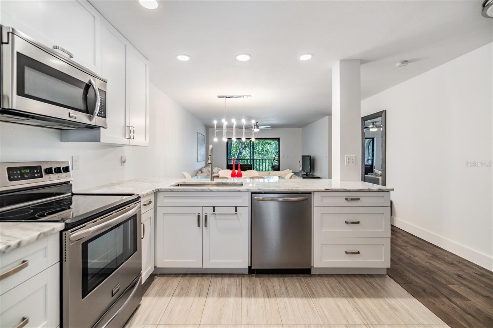 Completely updated Kitchen.