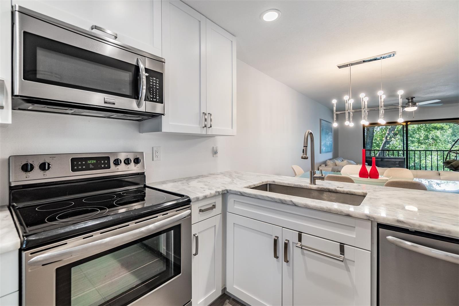 Completely updated Kitchen.