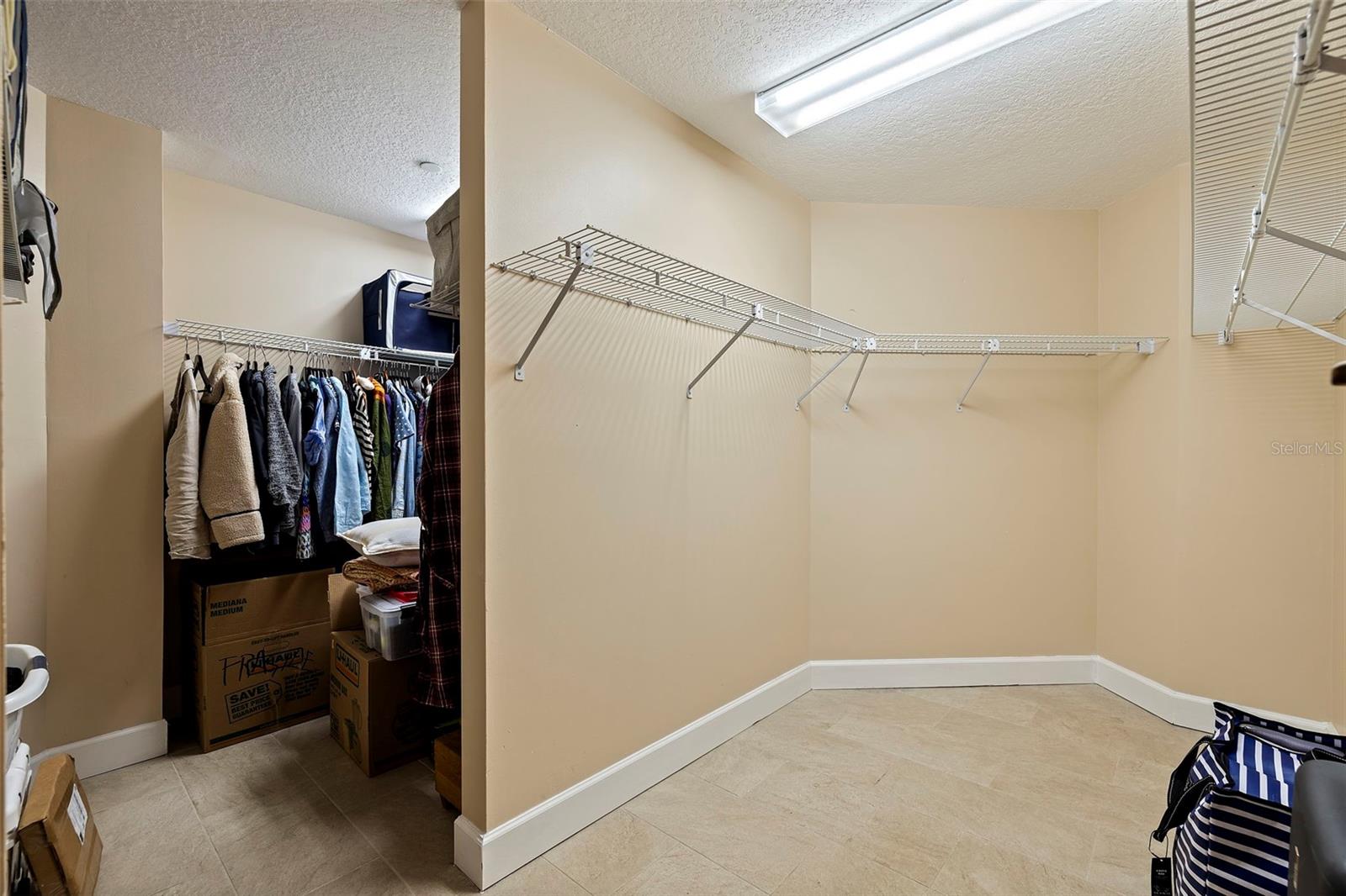 Master closet