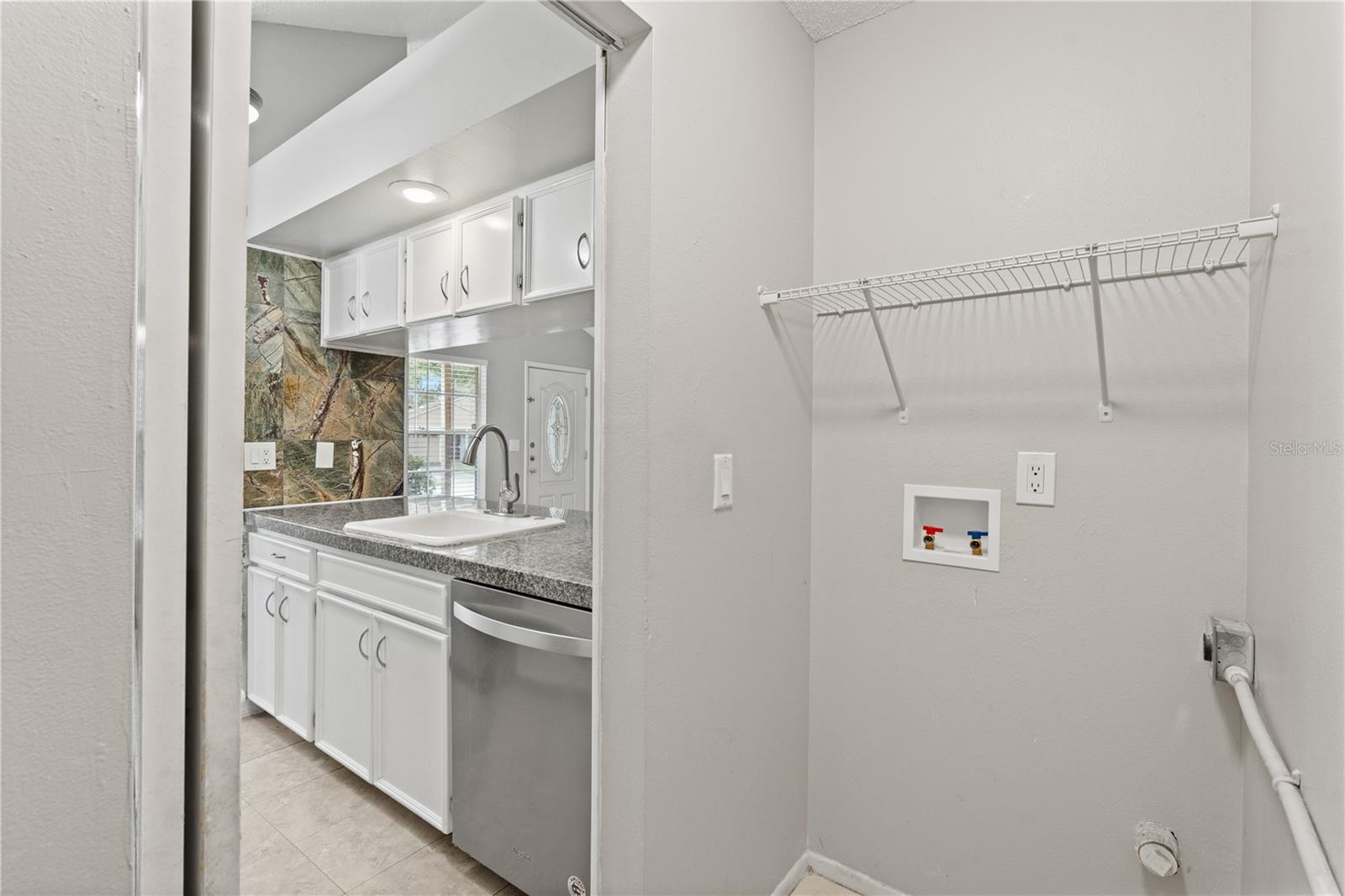 Utility Closet off Kitchen