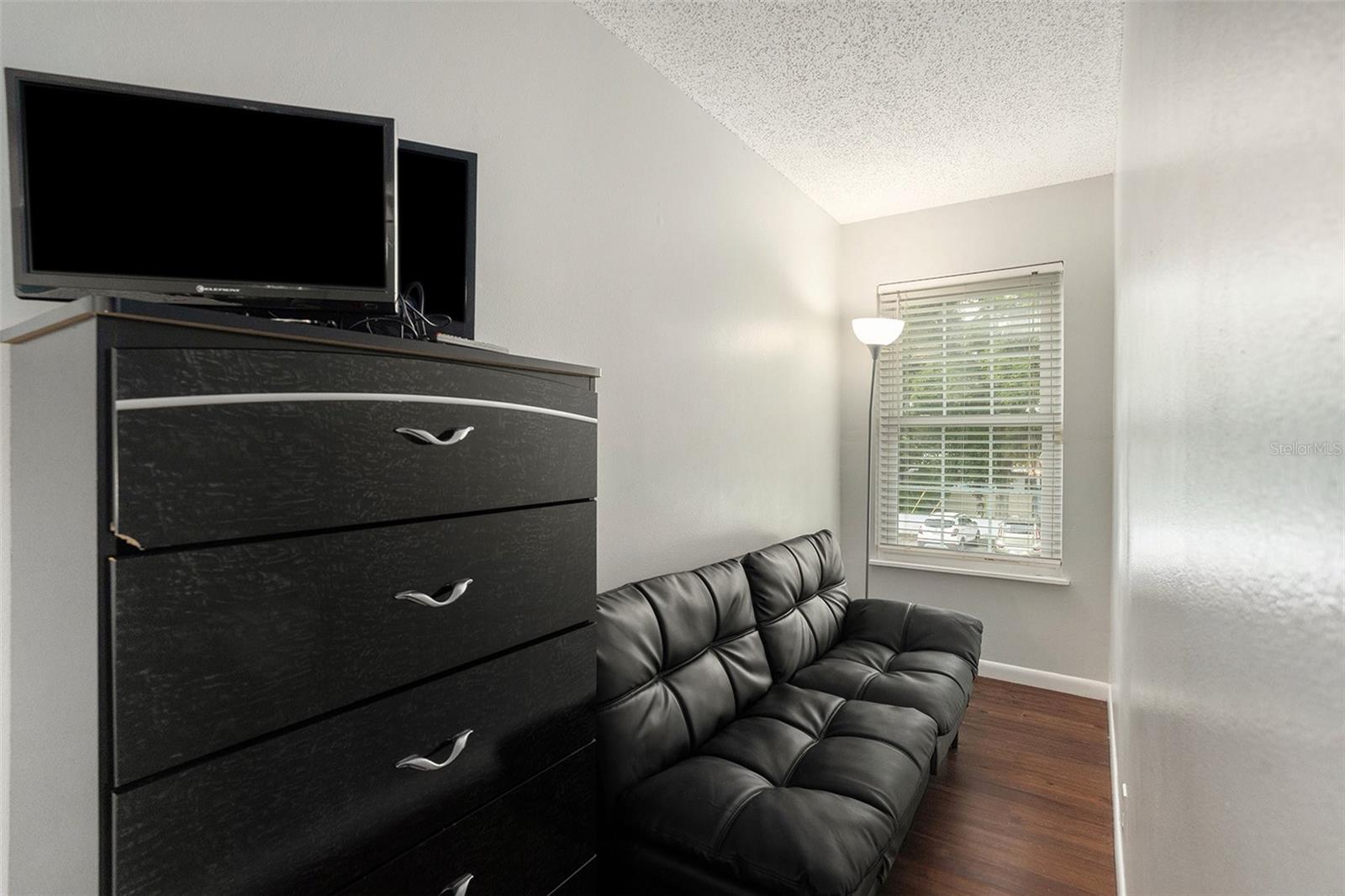 Alcove of downstairs bedroom