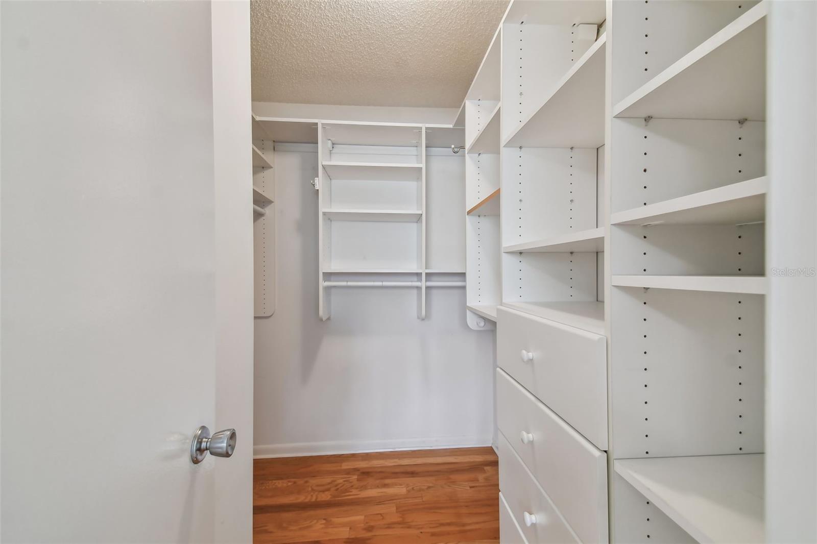 Bedroom #2 walk in closet