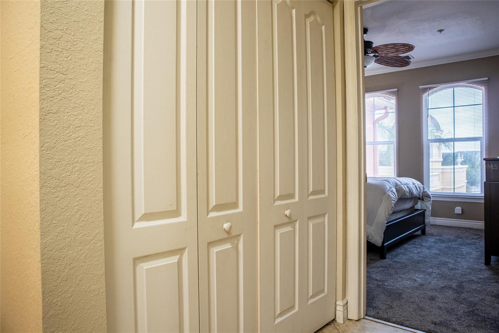 entry into bedroom