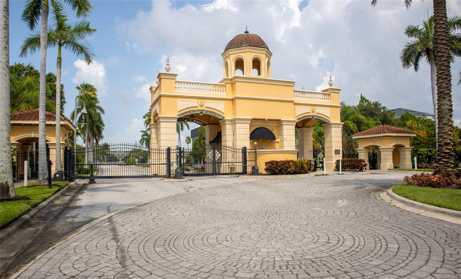 manned guard house