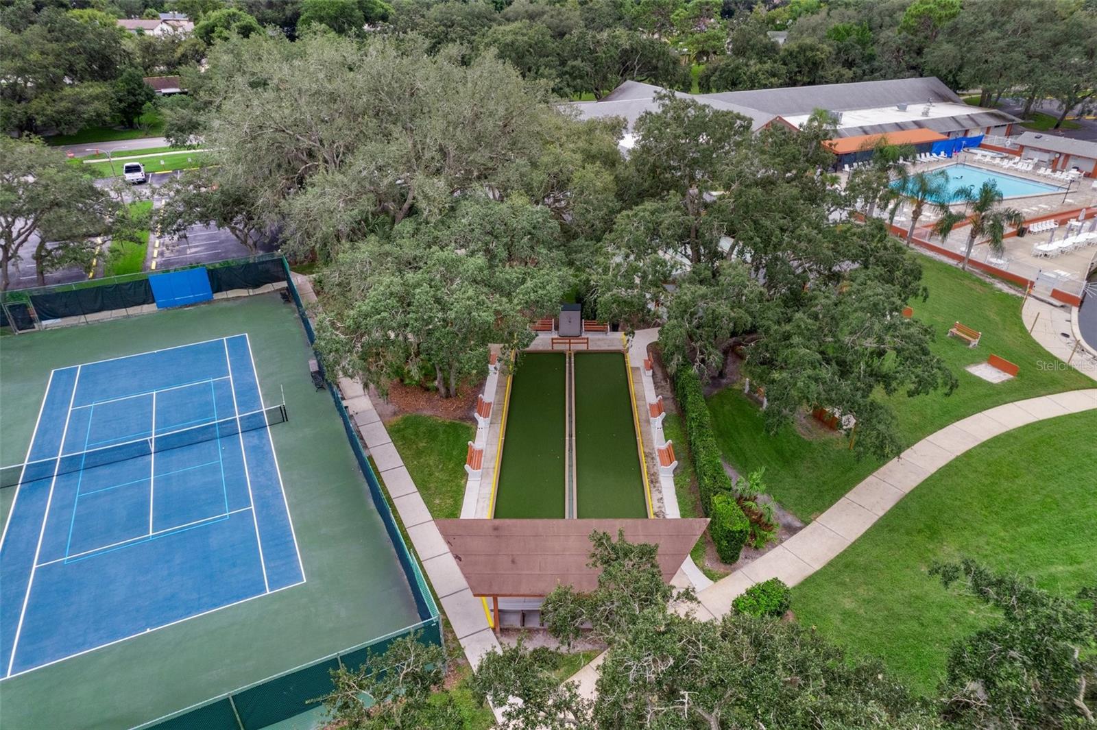 Tennis & Bocce Courts