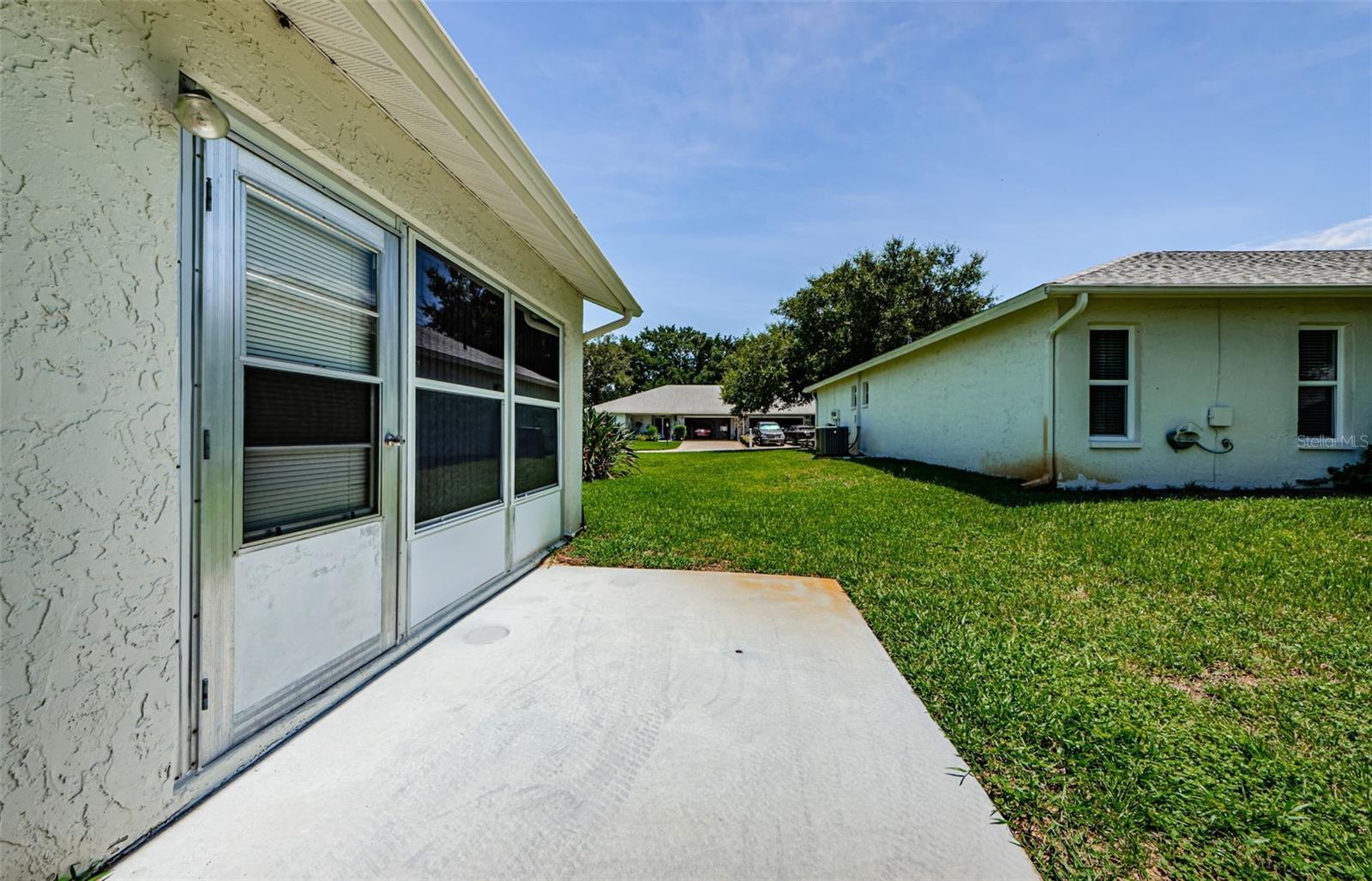 Rear Porch area