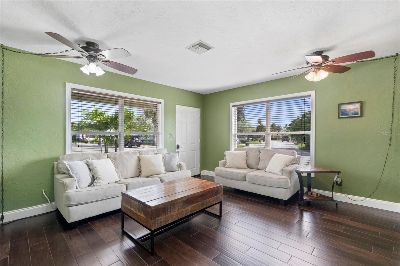 Living Room & Front Door