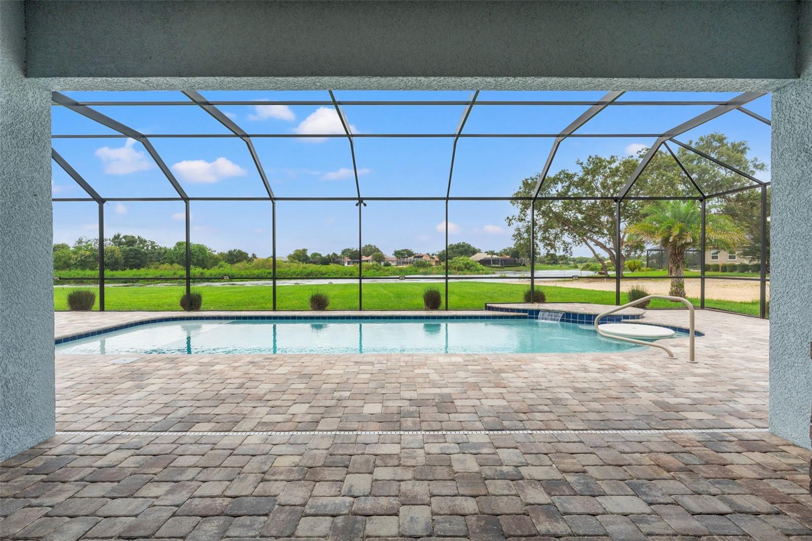 Screen enclosed pool