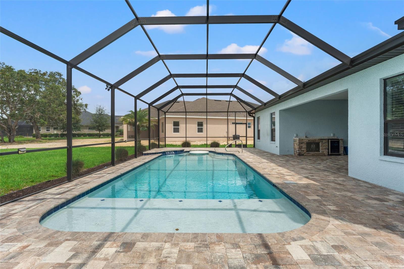 Screen enclosed pool