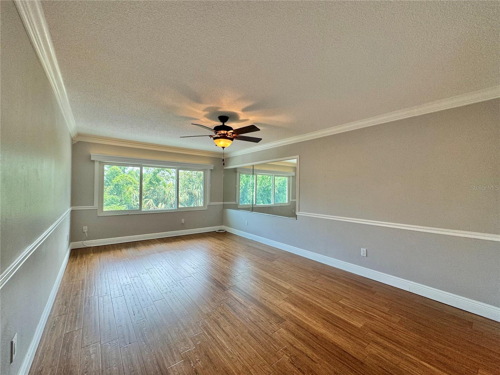 Large guest bedroom.