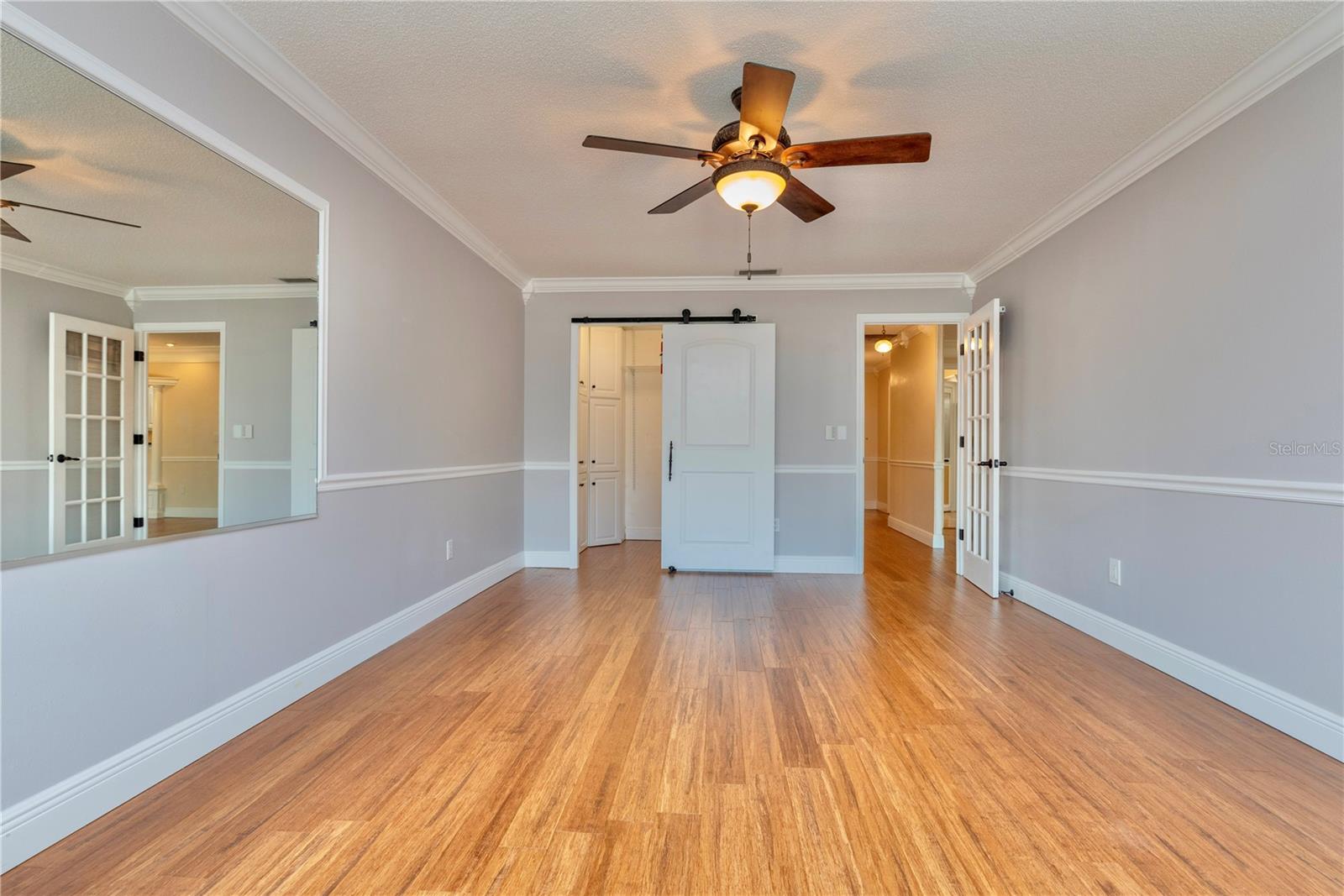 Large guest bedroom.