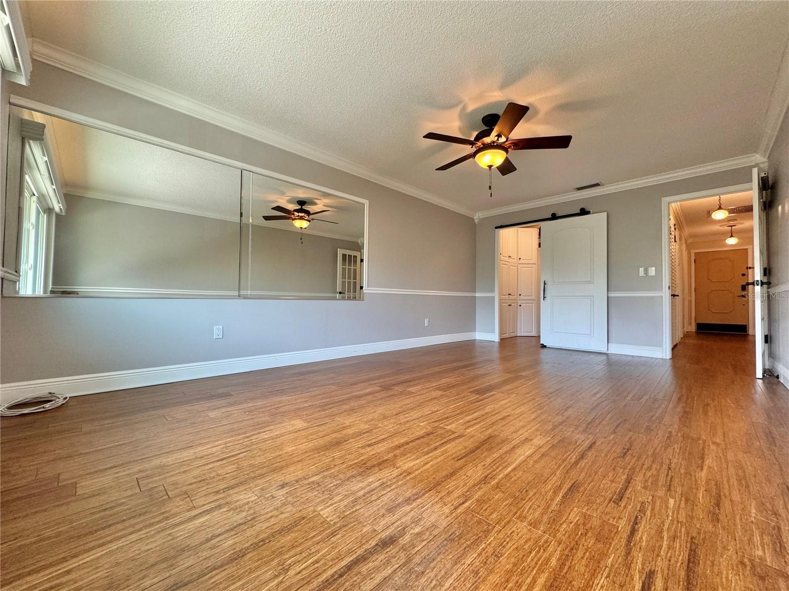 Large guest bedroom.