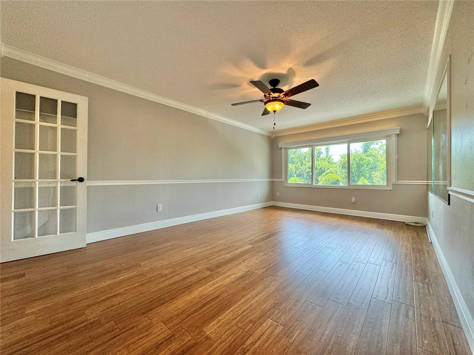 Large guest bedroom.