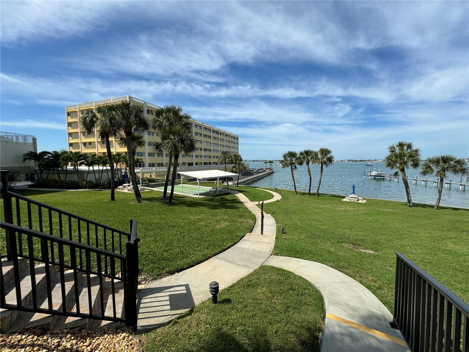 5.3 acre waterfront condo community.