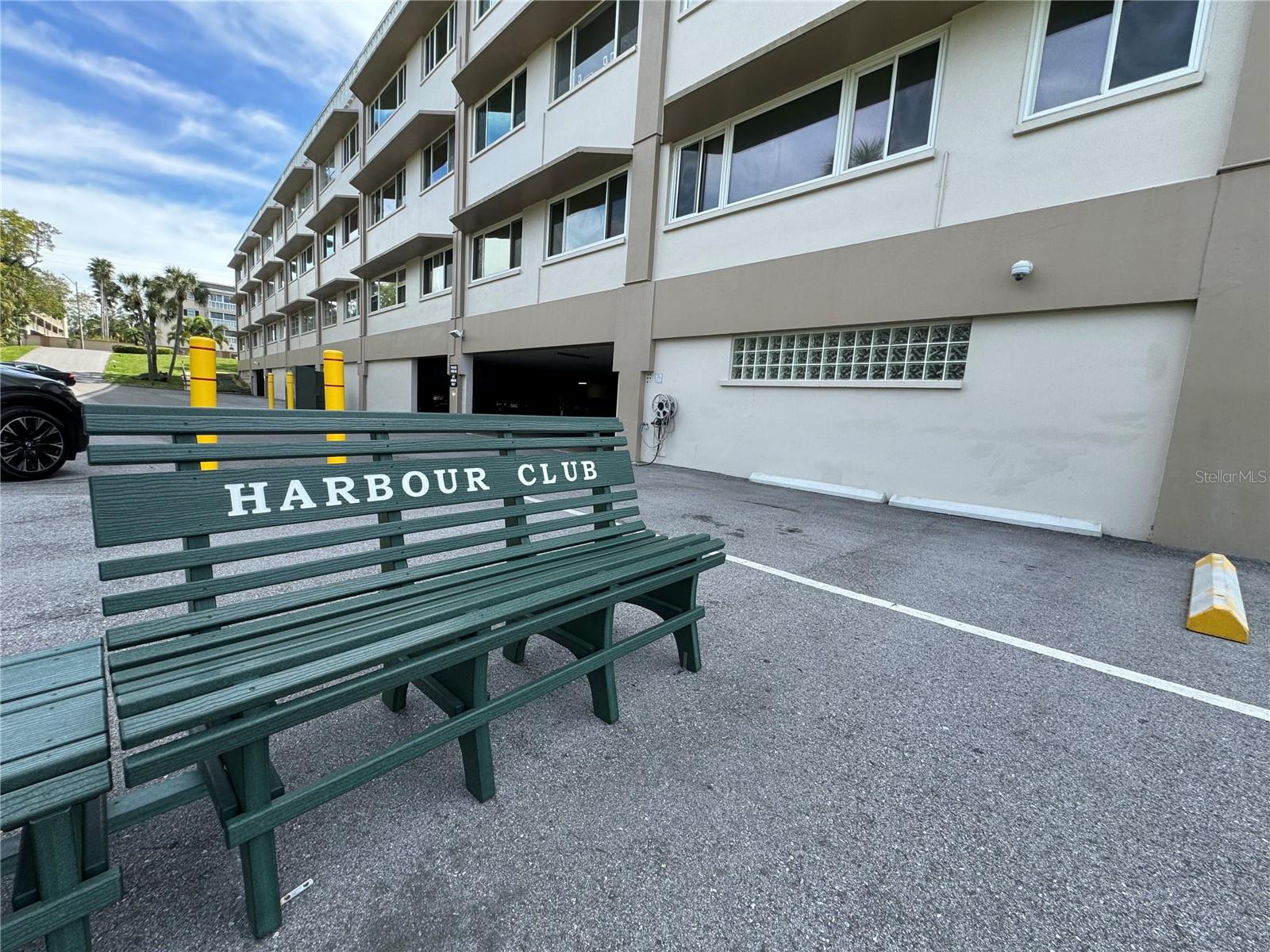 A seat to take in the water view.