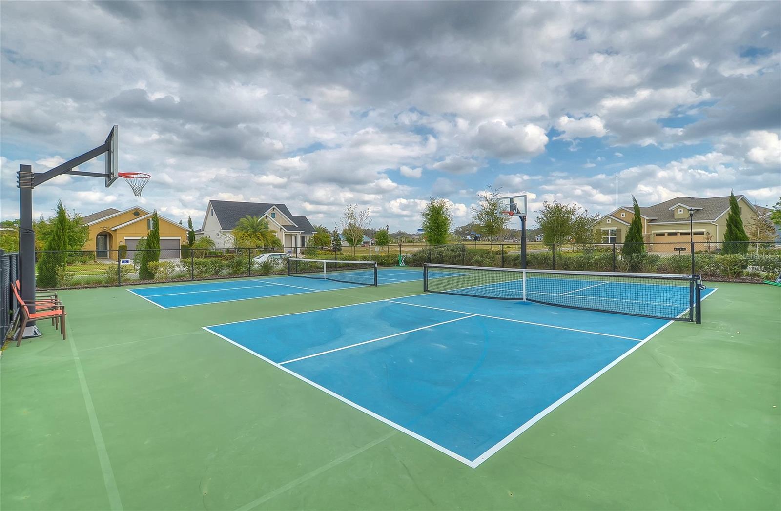 Community Tennis and Basketball courts!