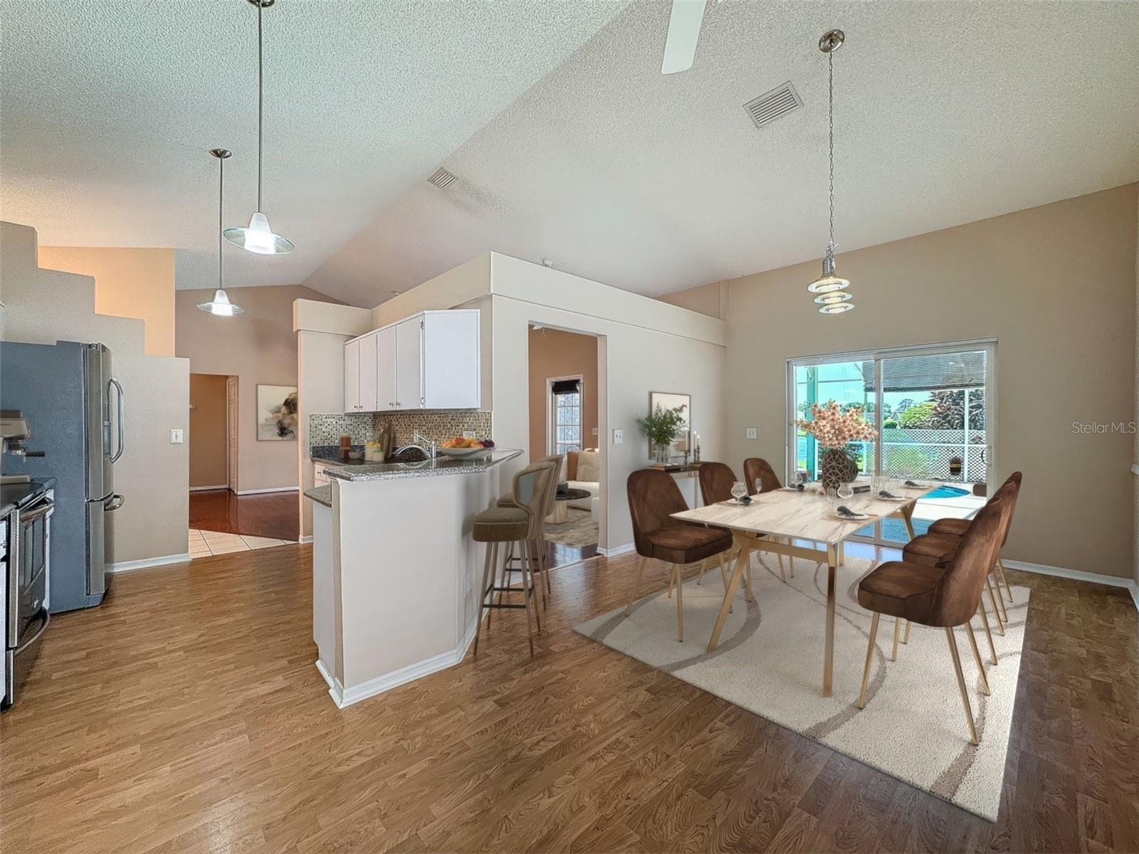 Kitchen and Formal Dining Room