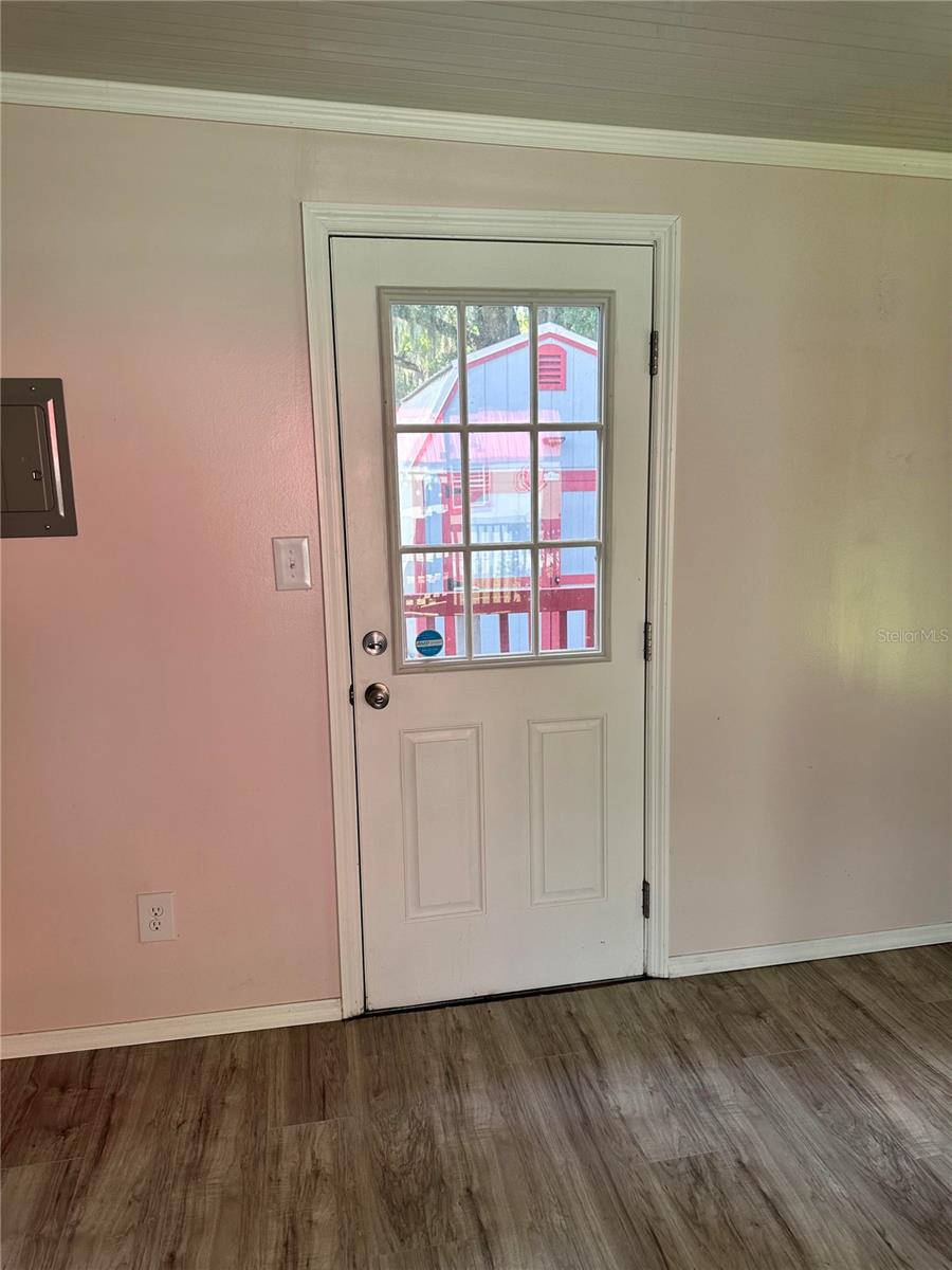 Addition door to outside