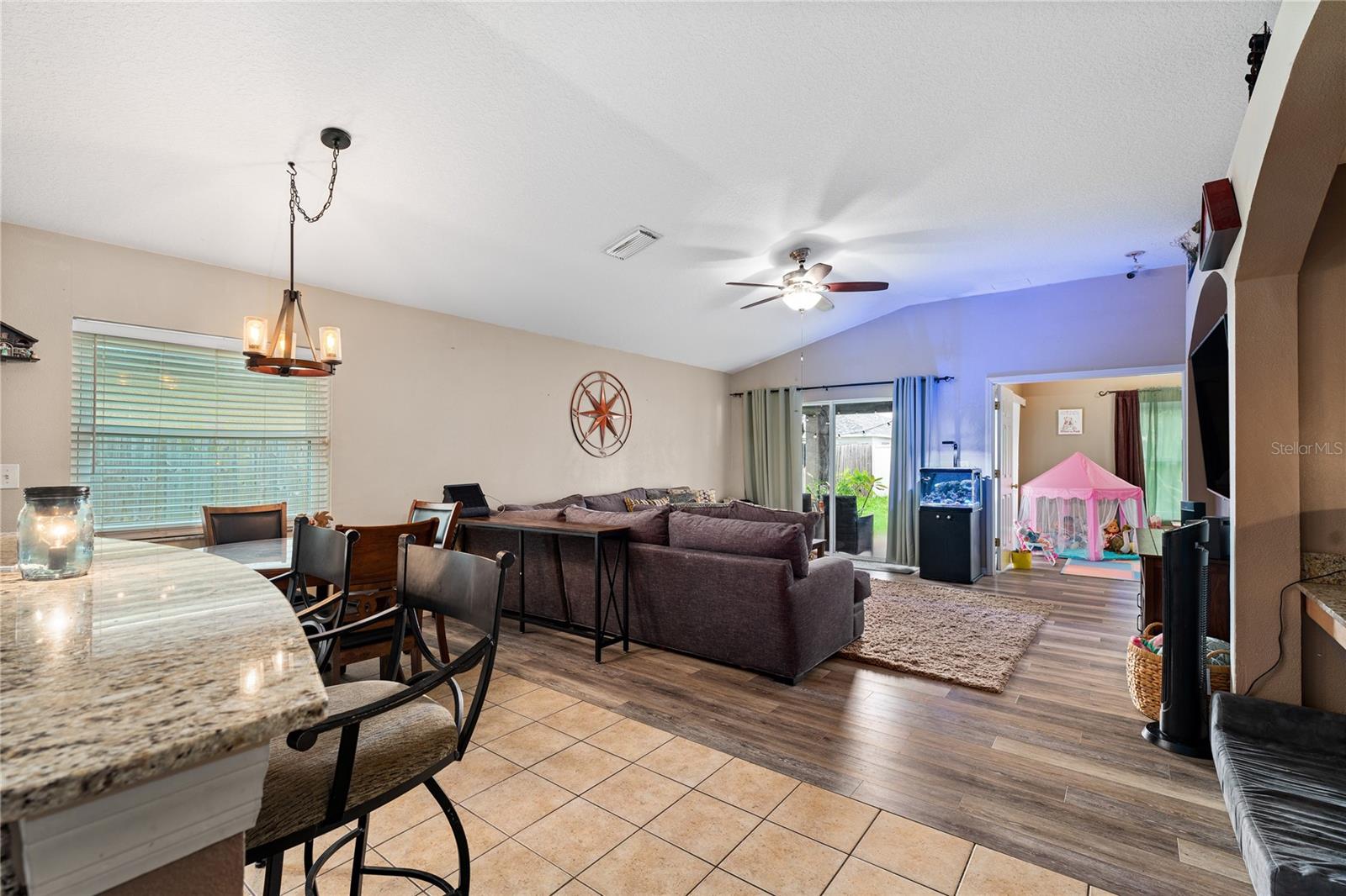 kitchen Into Living Room