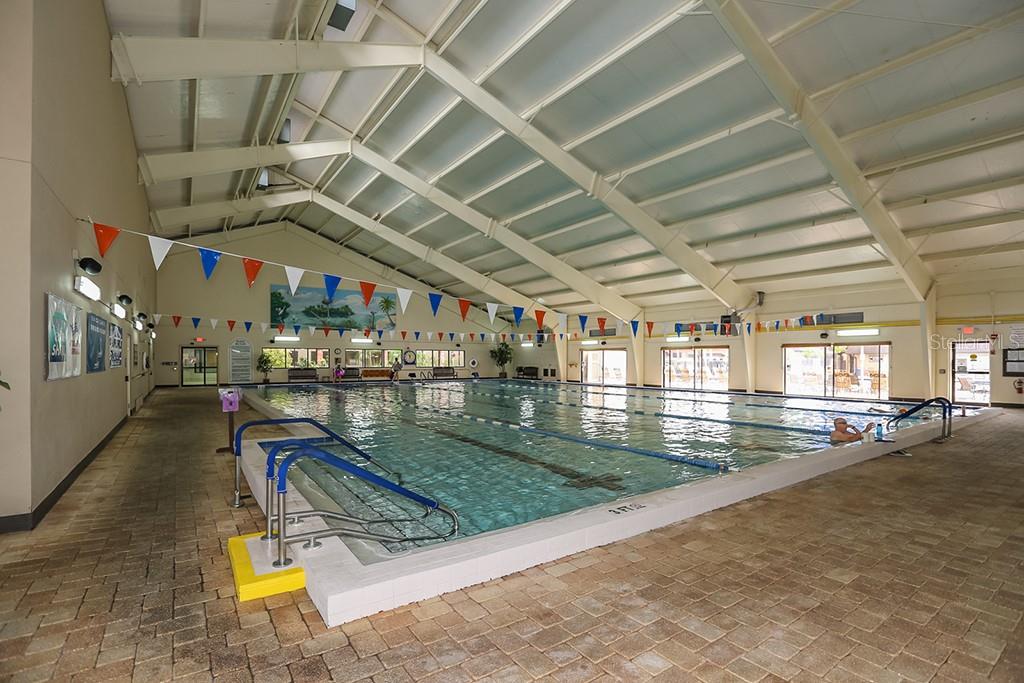 Sun City Center indoor lap pool