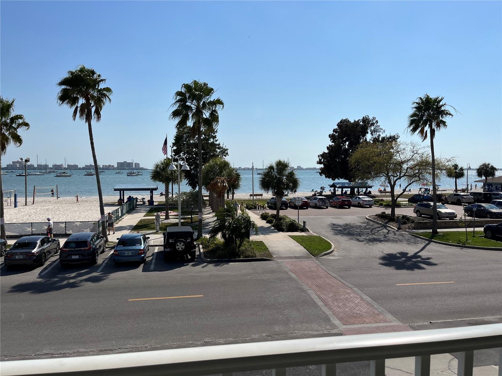 BEACH VIEW FROM BALCONY