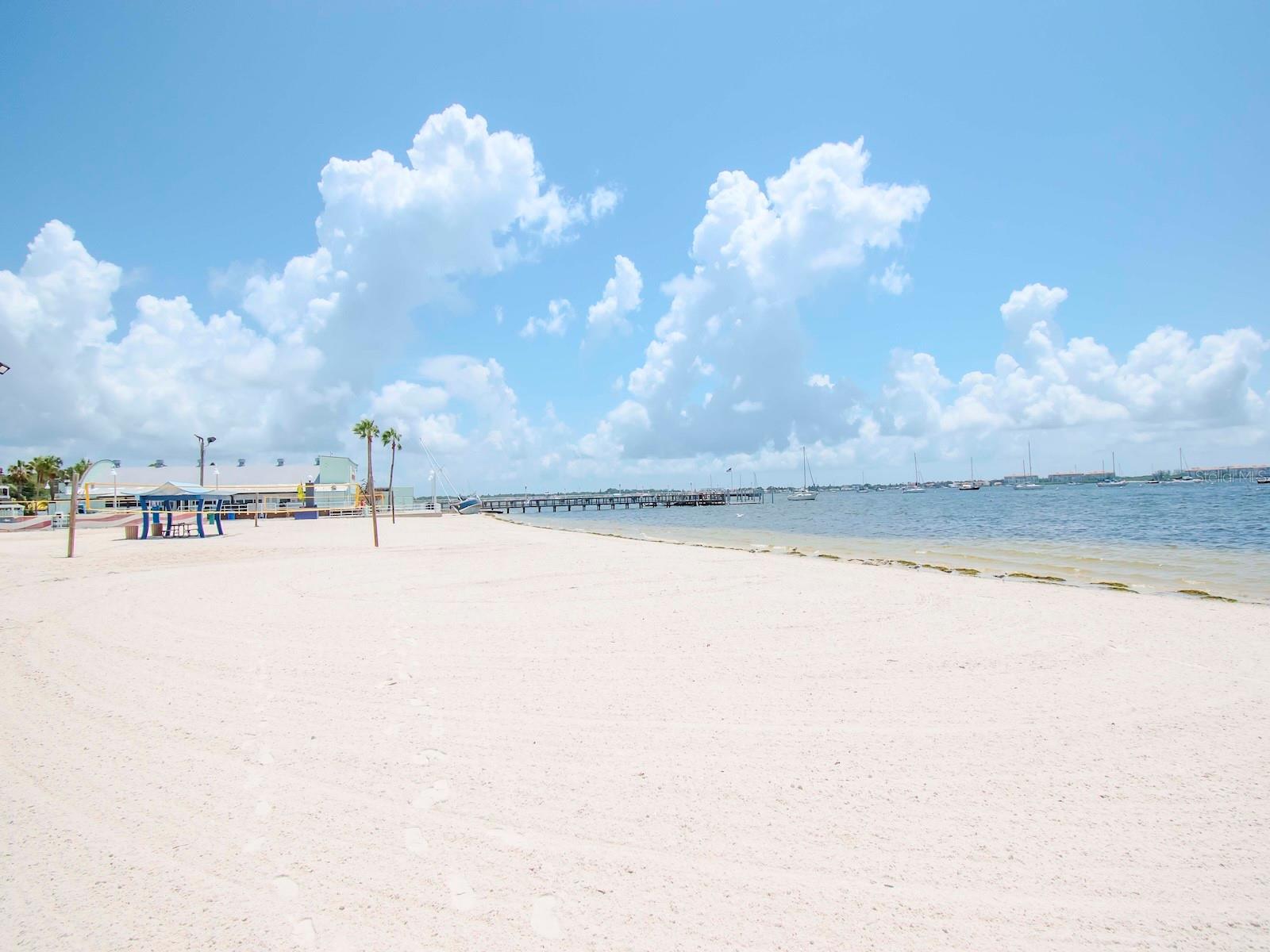 Take a stroll down the BOCA Ceiga Bay beach, just steps from your Condo!