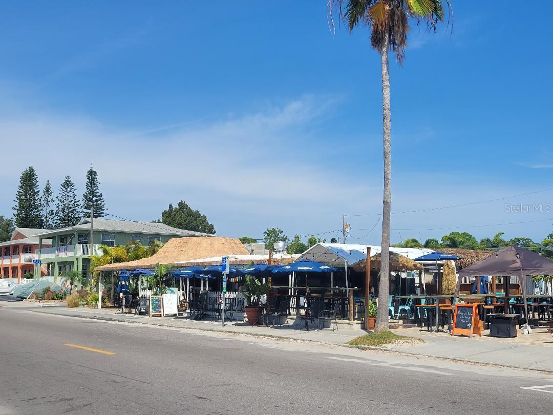 Tiki Bar right across the street!