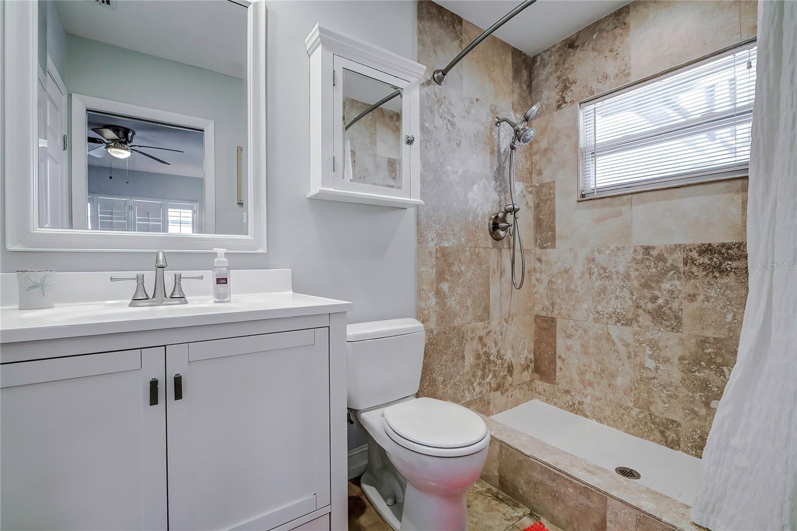 Bathroom attached to second bedroom