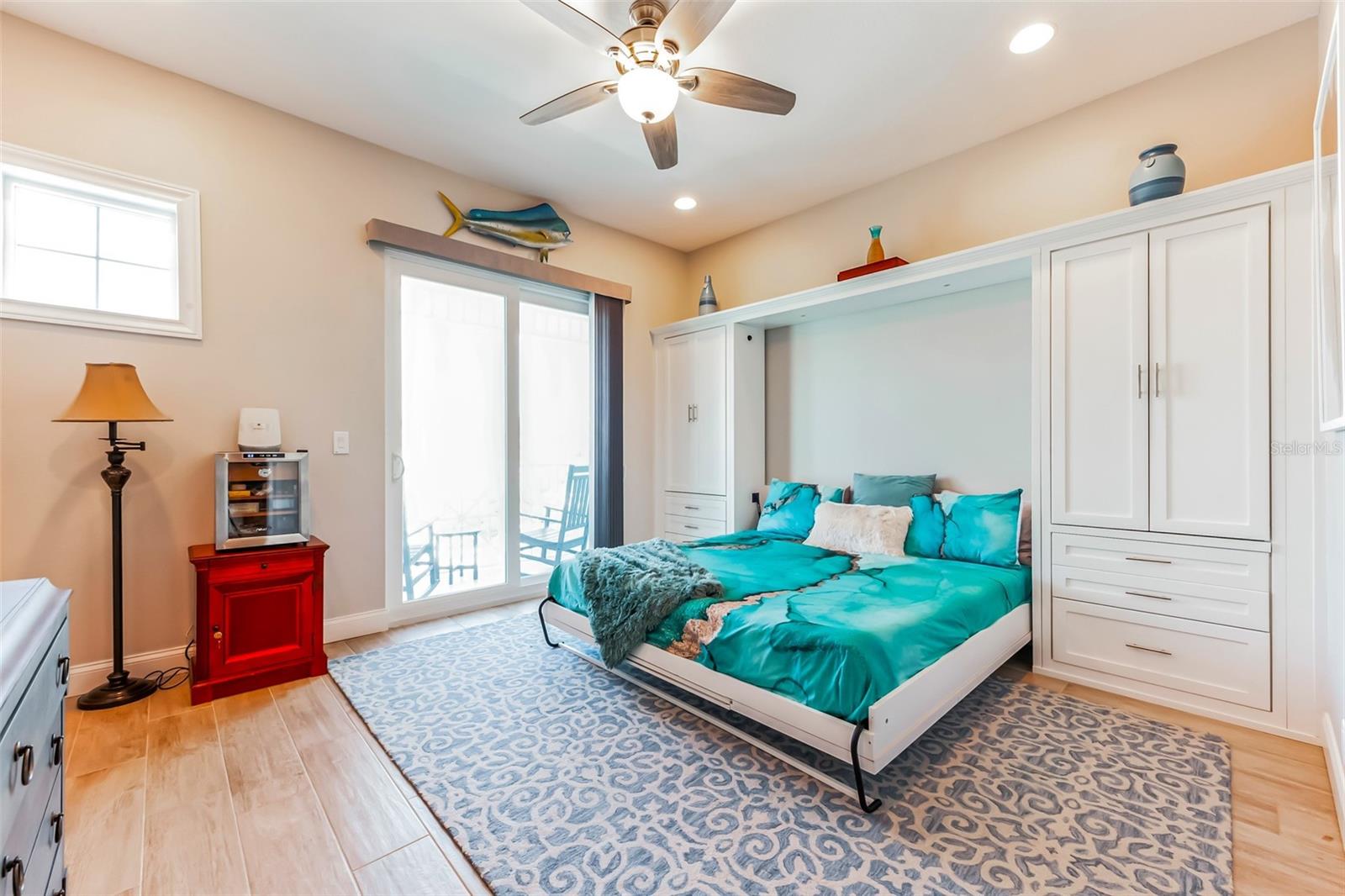 Bedroom 2 with King murphy bed.