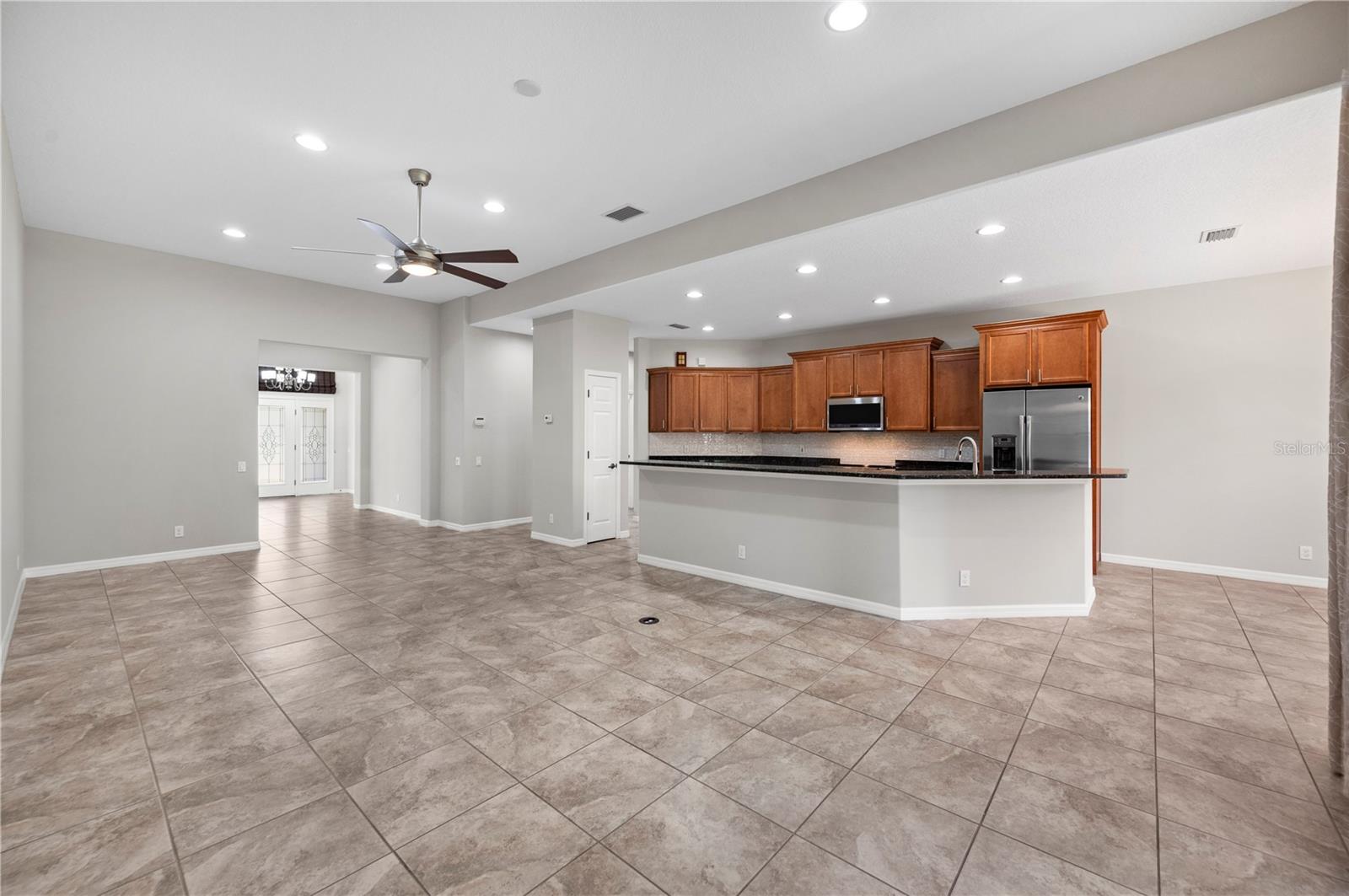 Kitchen Opens to the Grand Room