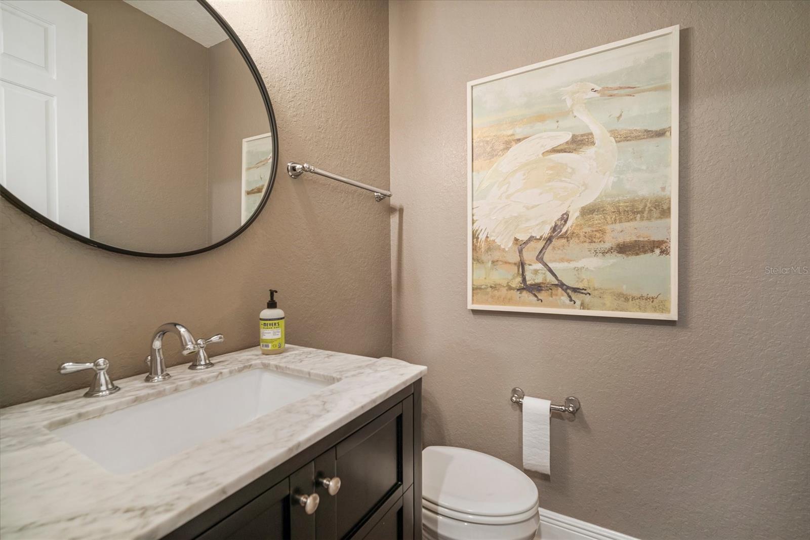 LIVING AREA POWDER ROOM