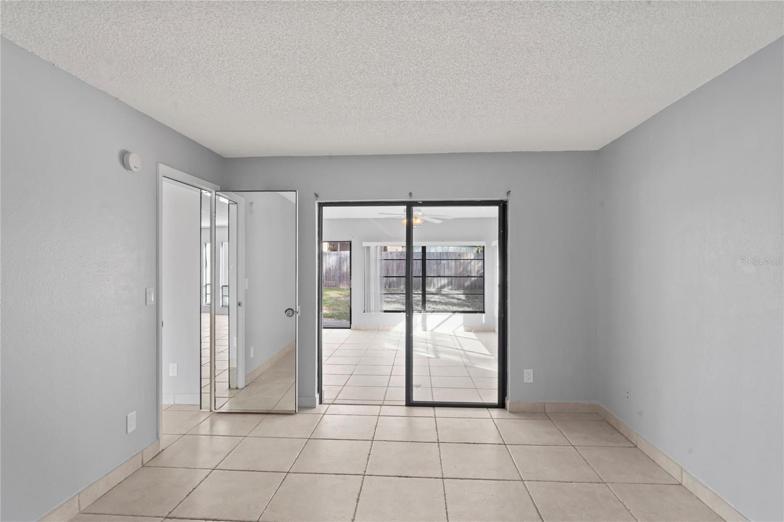 Primary Bedroom Sliding Doors