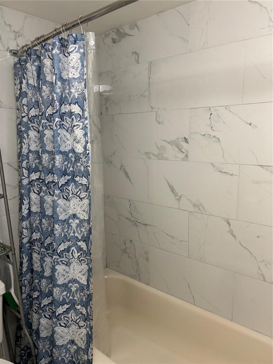 New master shower!