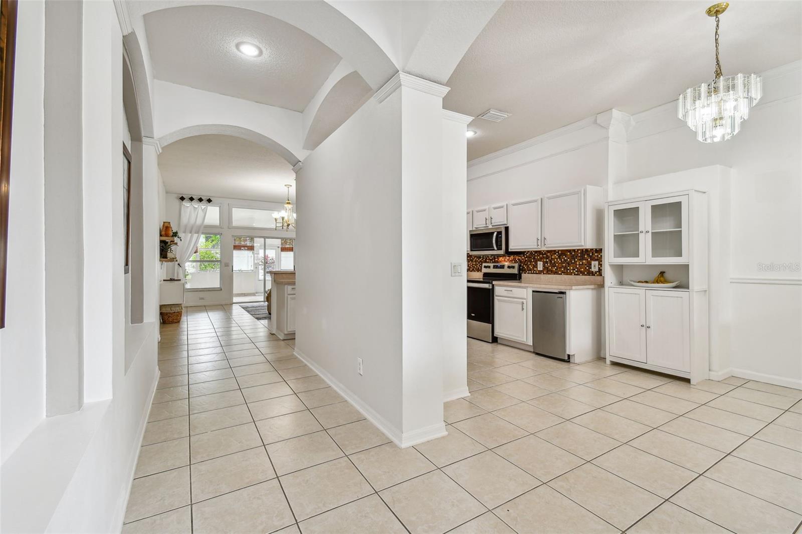 Foyer with Kitchen View