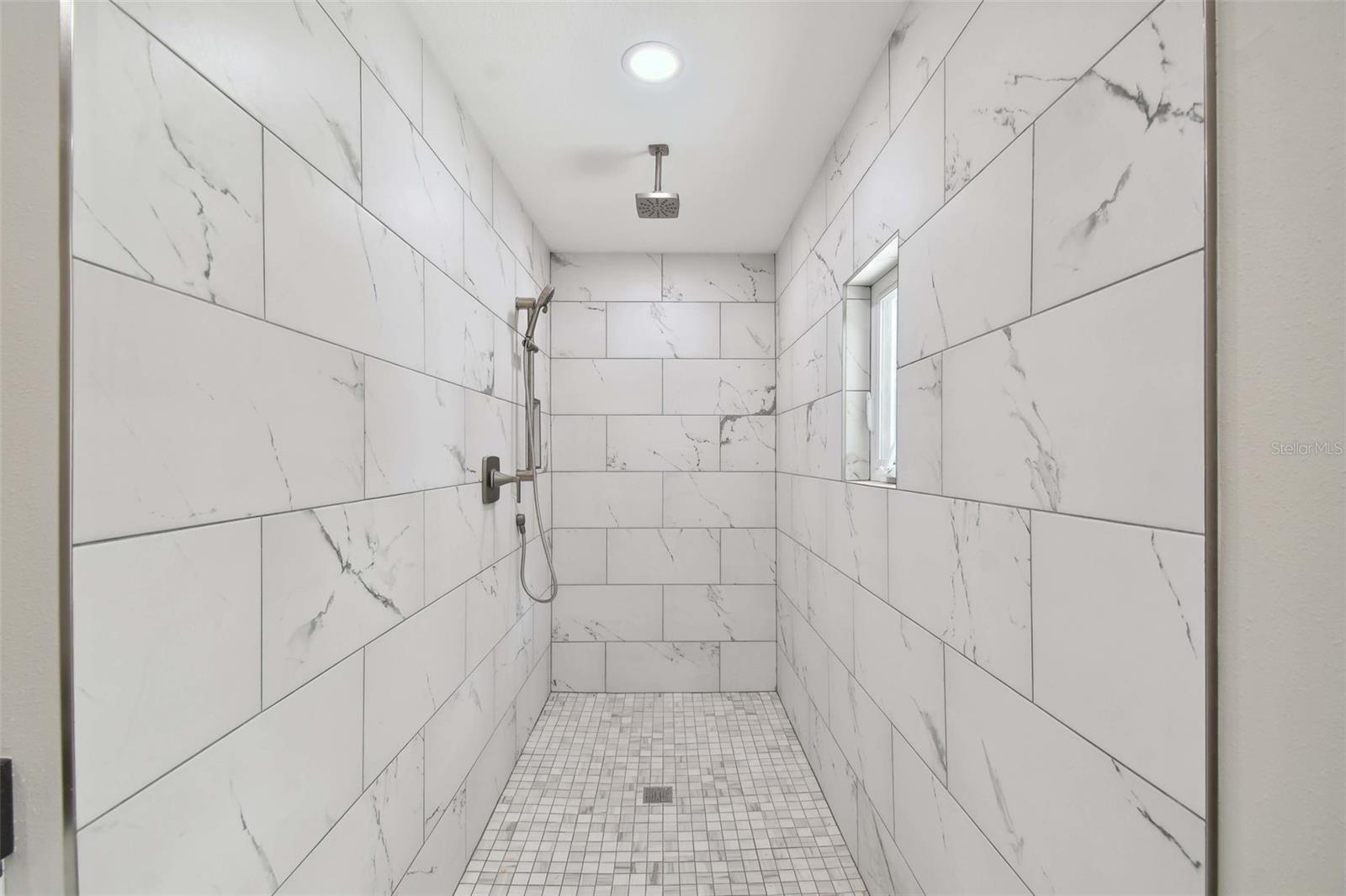 Primary shower stall