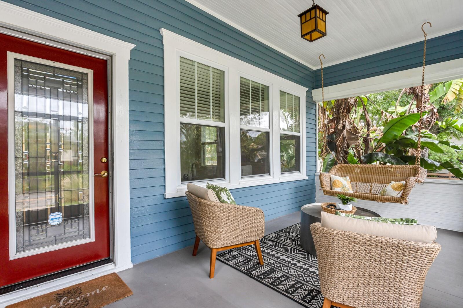 Screened porch