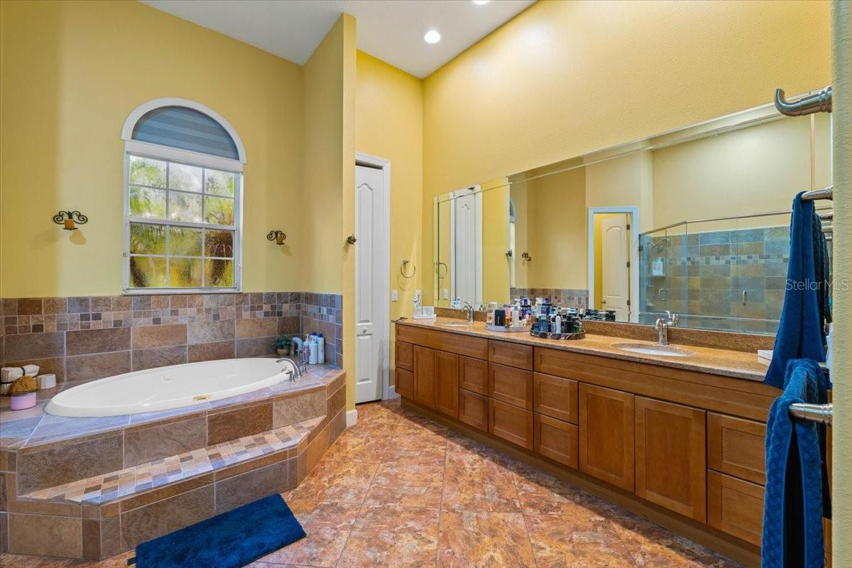 Master bathroom