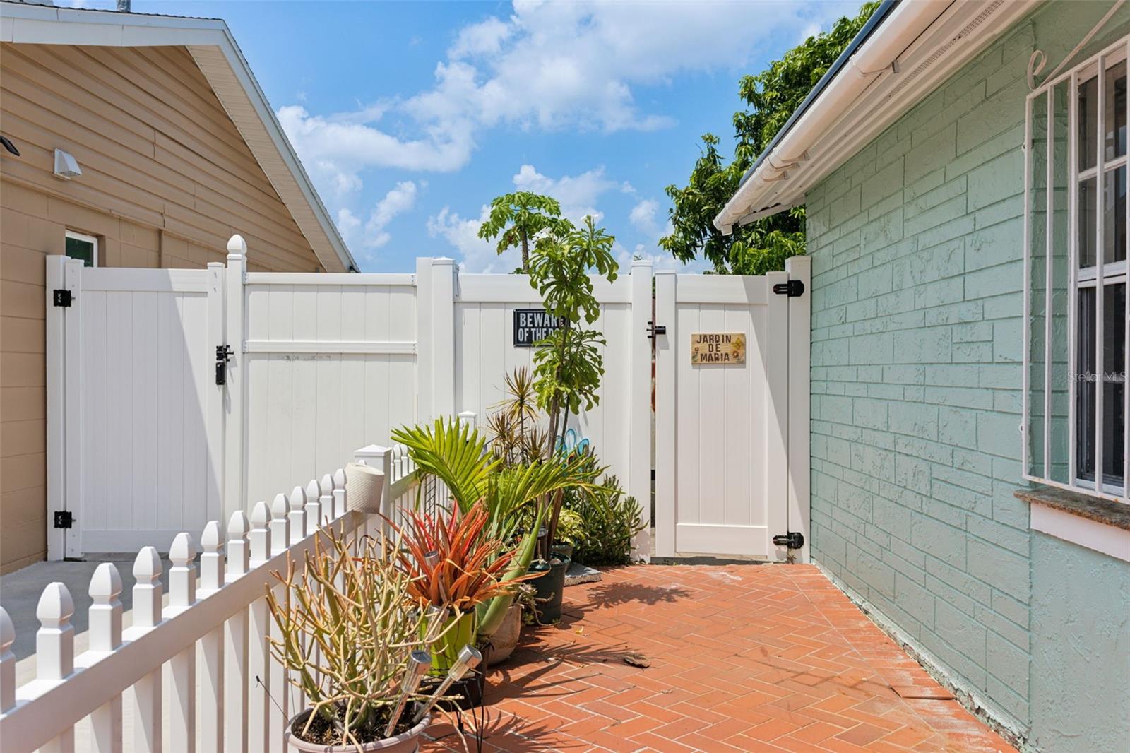 Entrance to The Patio for outside