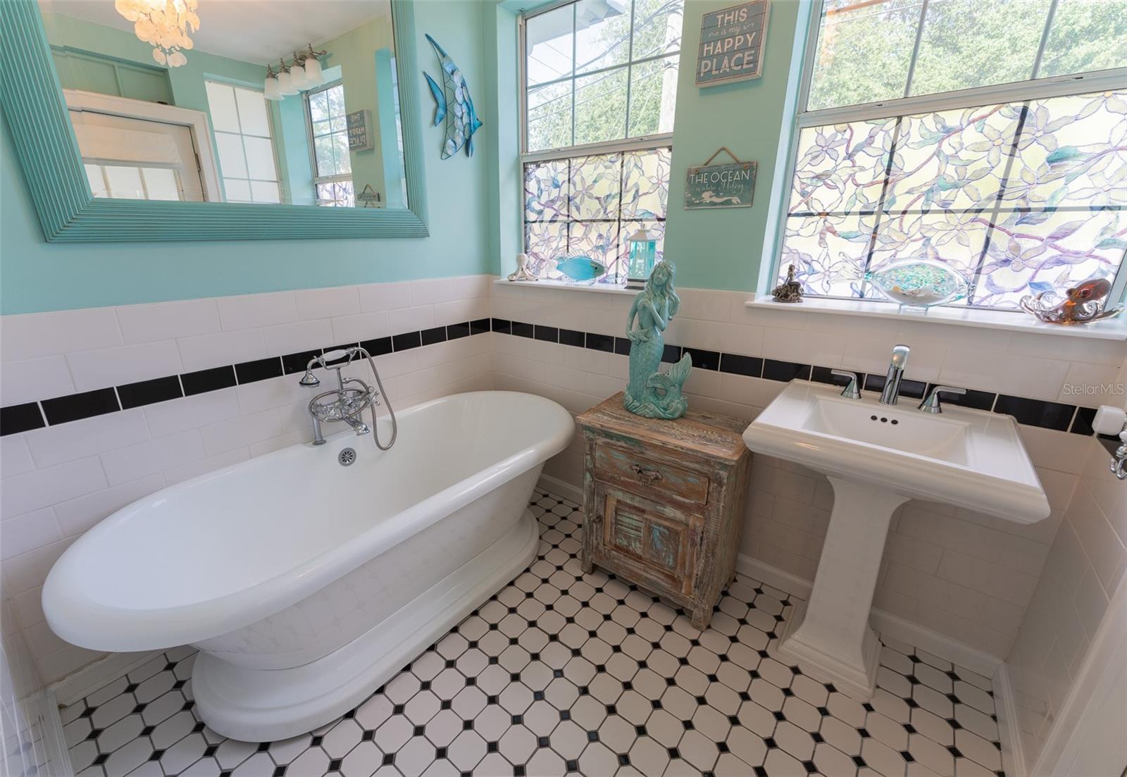 Bathroom 1 Pedestal sink