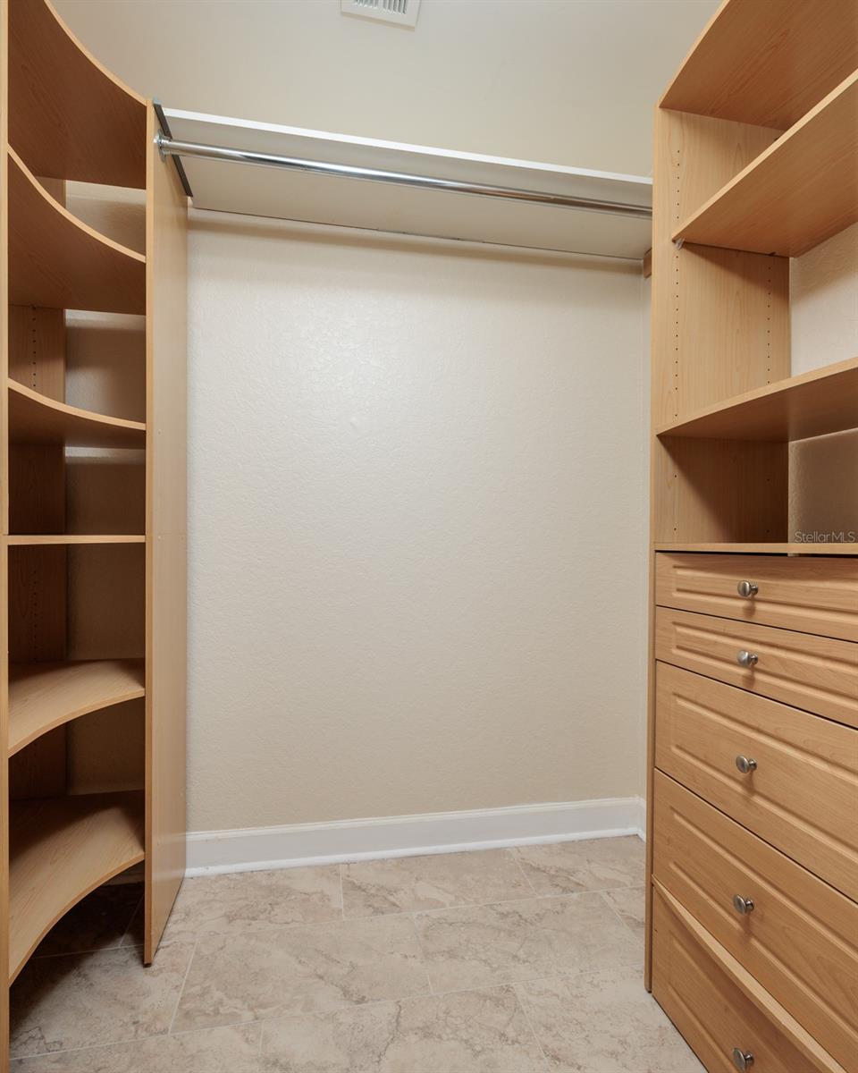 Primary Walk-In Closet