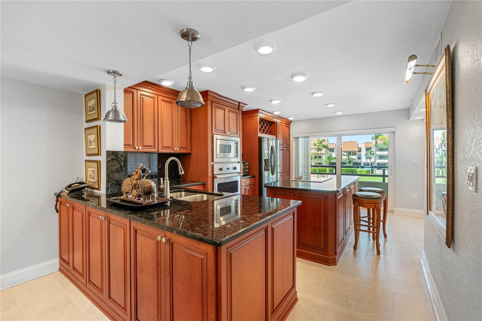 Oak custom kitchen