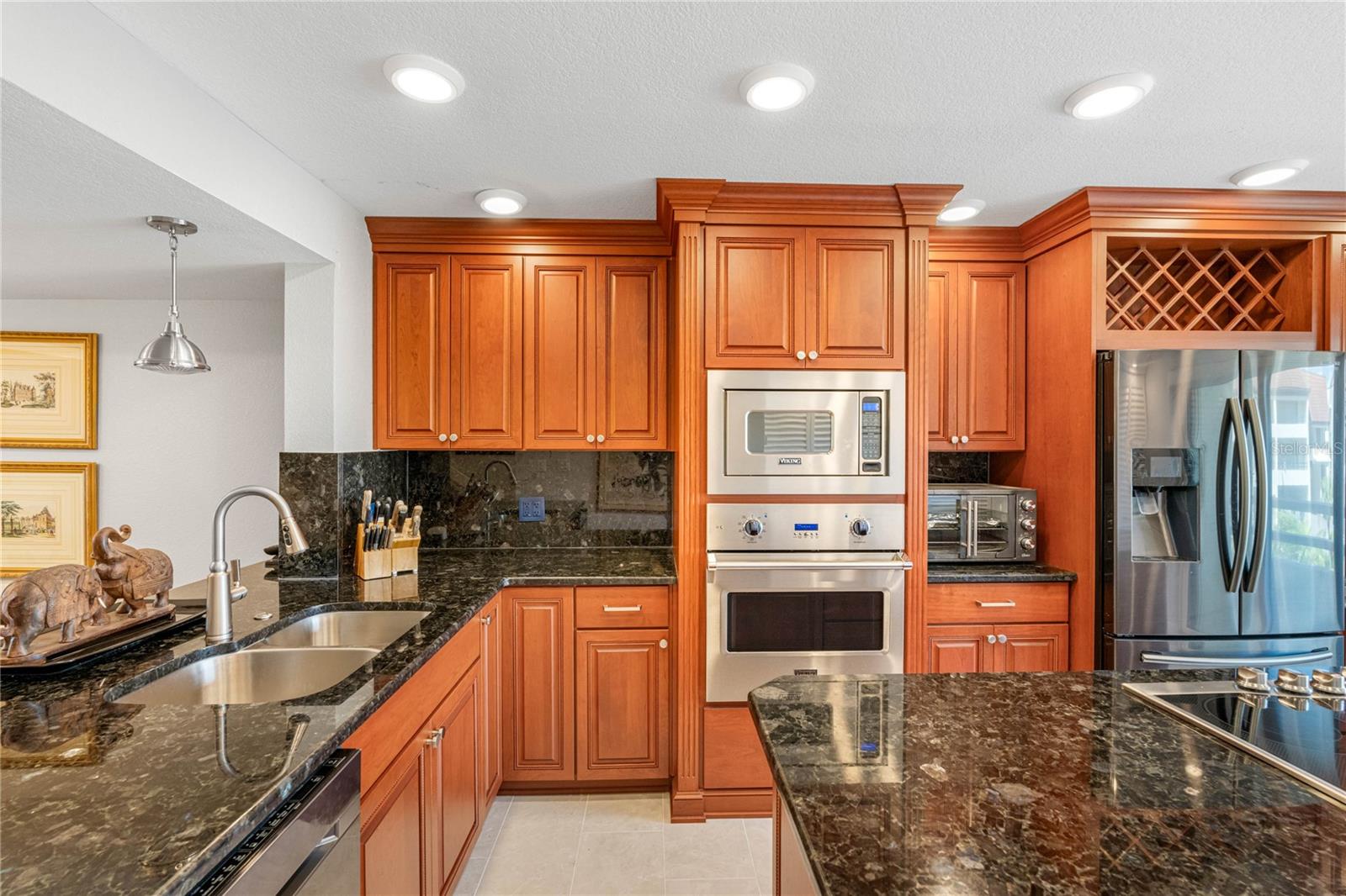 Oak custom kitchen