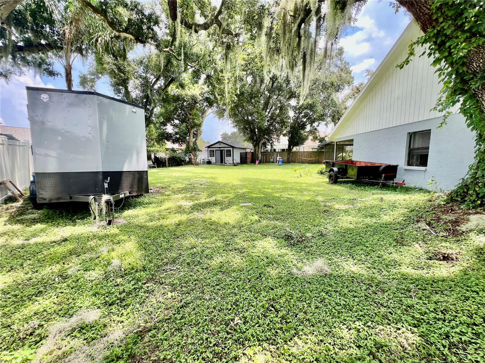 Side backyard entrance