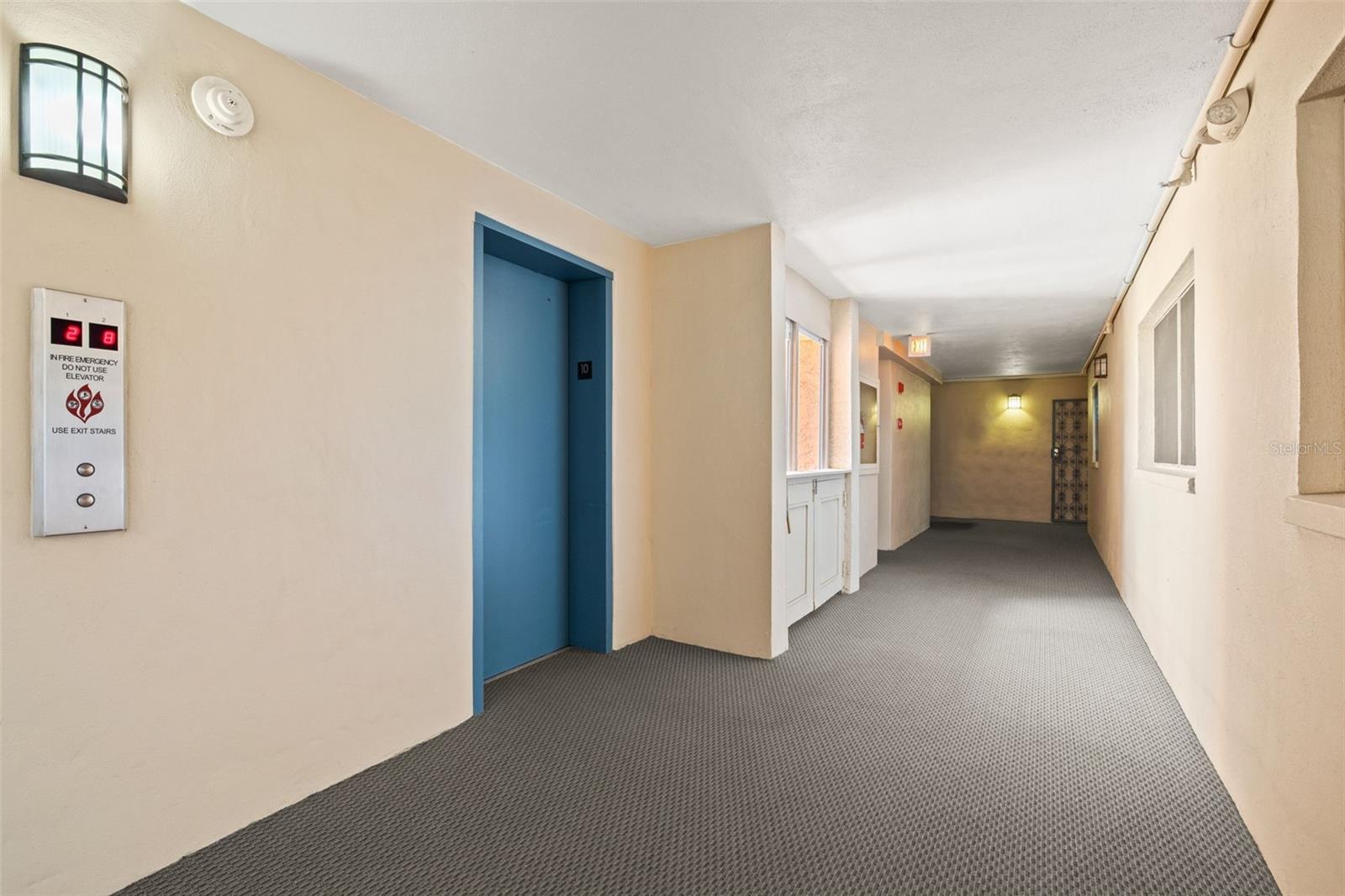 A short walk down the hallway to your next home.