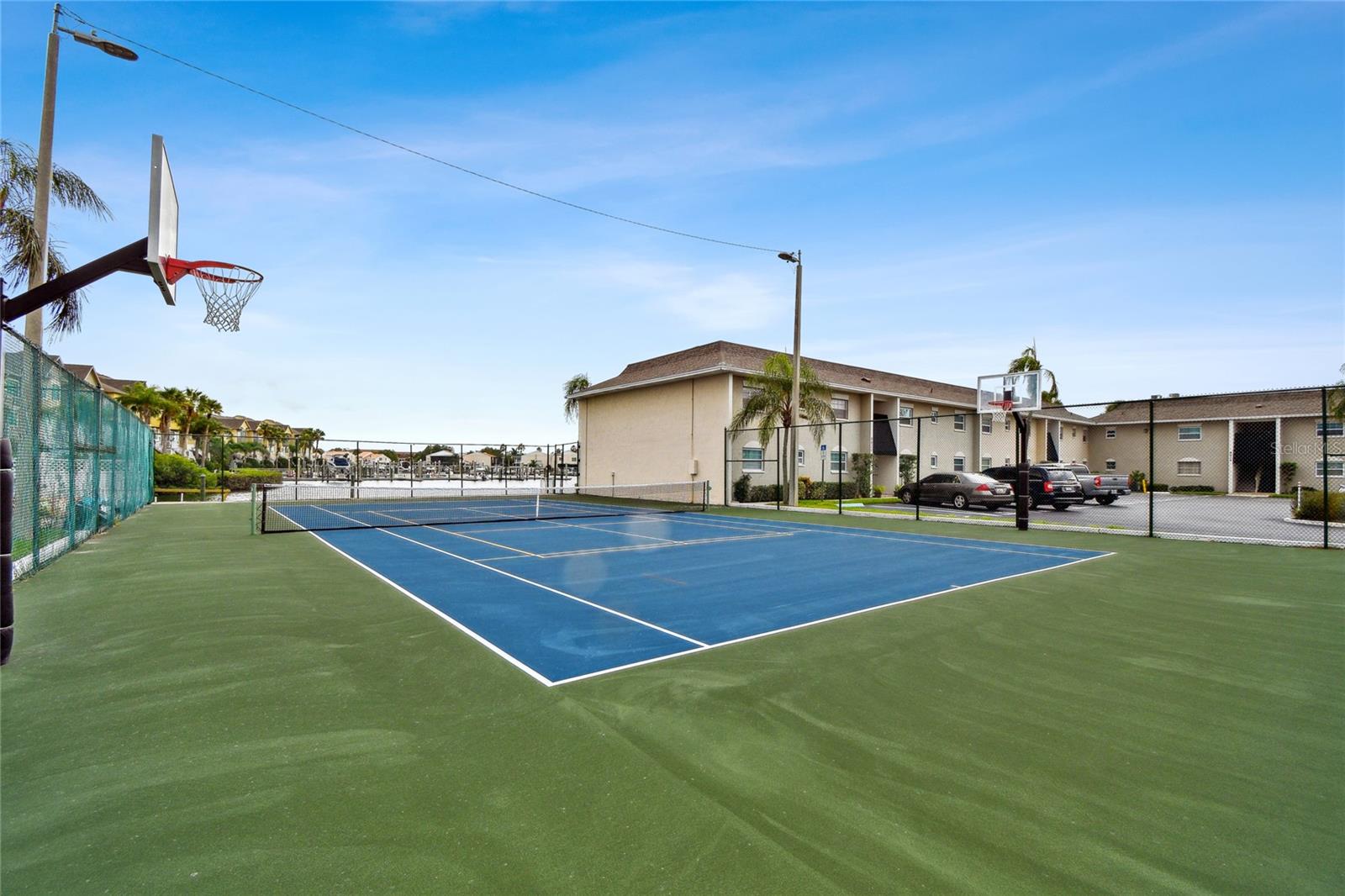 tennis and pickle ball court