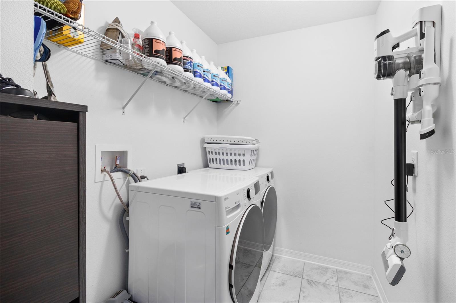 LG Smart Washer/Dryer Laundry Room